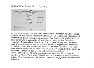 Einschaltverzögerung